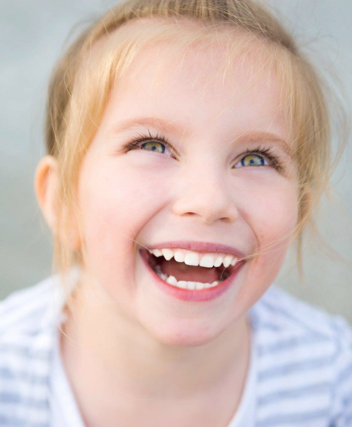 child smiling